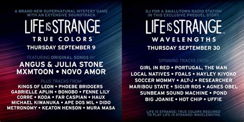 Full Soundtrack Unveiled For Life Is Strange: True Colors | The Otaku's ...