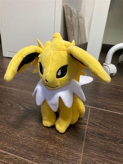 Jolteon Eevee Pokemon Plush Toy, Hobbies & Toys, Toys & Games on Carousell