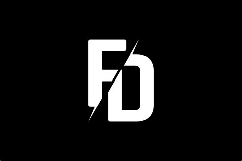 Monogram FD Logo Graphic by Greenlines Studios · Creative Fabrica | Logo design, Minimalist logo ...