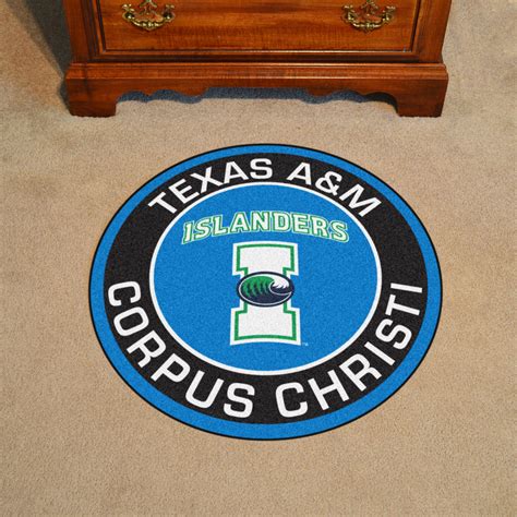 Texas A&M-Corpus Christi University-Corpus Christi Logo Roundel Mat – 27”