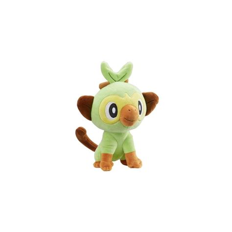 Pokemon Grookey 8" Plush - Toys & Gifts from Beanie Games UK