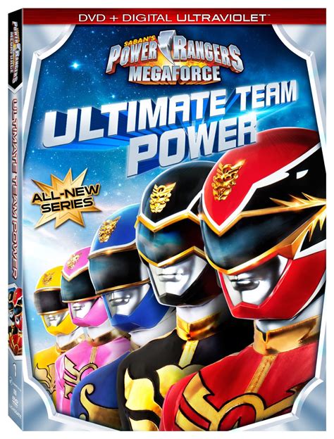 Maria's Space: Power Rangers Megaforce Ultimate Team Power On DVD Today, September 3rd - GIVEAWAY