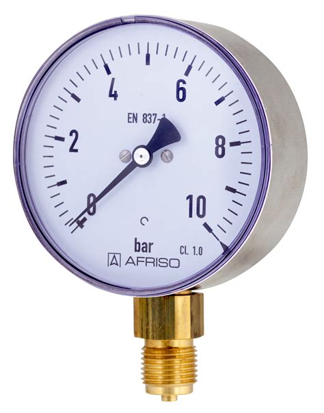 Bourdon tube pressure gauges for industrial applications Type D3 - Afriso - Afriso