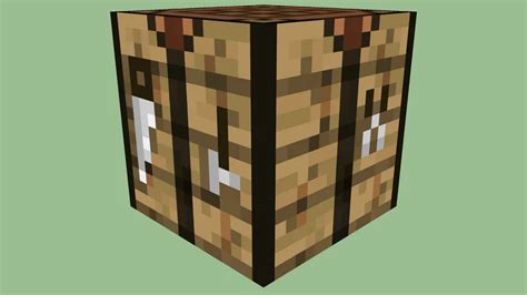 Minecraft Crafting Table by Zapperier | 3D Warehouse