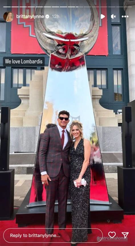 Patrick Mahomes' wife, Brittany, revels at Chiefs' ring ceremony