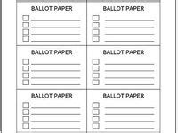 7 Best Sample ballot ideas | sample ballot, ballot, voting ballot