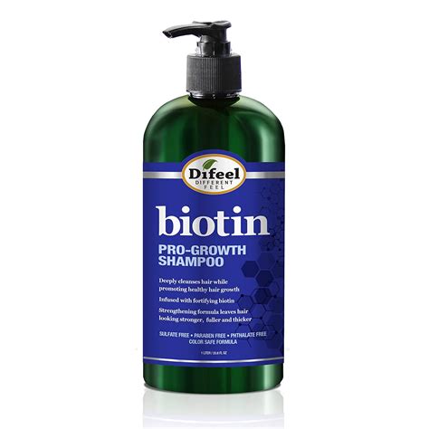 Difeel Pro-Growth Biotin Shampoo 33.8 oz. - Shampoo for Thinning Hair ...