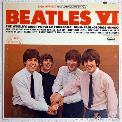 The Beatles – Beatles VI (1971) Vinyl, LP, Album, Stereo – Voluptuous Vinyl Records