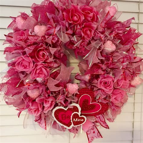 All items used to make this ##Valentine##Wreath are from the Dollar ...