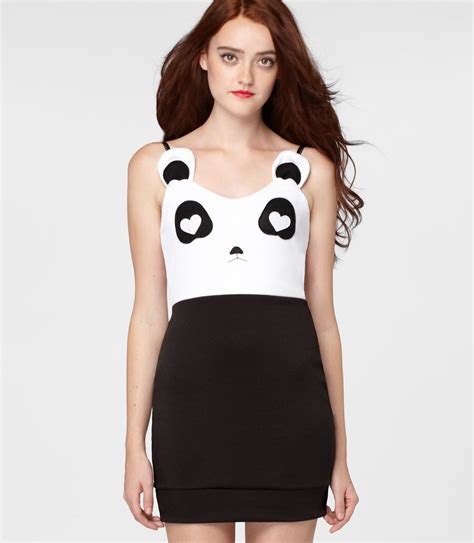 Panda Dress | Halloween dress, Outfits, Dresses