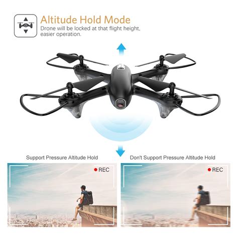 Potensic Drone with Camera Live Video, U47 HD Wi-Fi FPV RC Drone Camera, 2.4Ghz 6-Axis Gyro ...