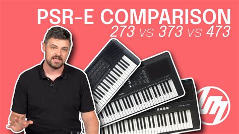 Yamaha PSR-E 273 vs 373 vs 473 Comparison | Better Music - YouTube