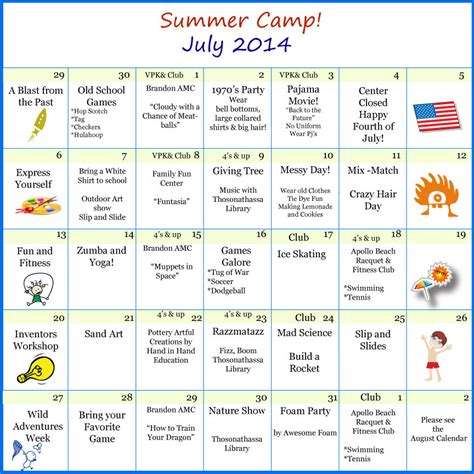 The Best Summer Camp Weekly theme Ideas - Home, Family, Style and Art Ideas