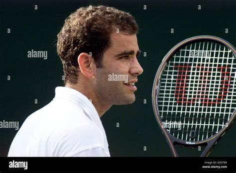 Pete Sampras Wimbledon Stock Photo - Alamy