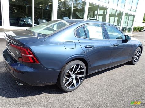 2020 Denim Blue Metallic Volvo S60 T6 AWD Momentum #138306359 Photo #2 | GTCarLot.com - Car ...