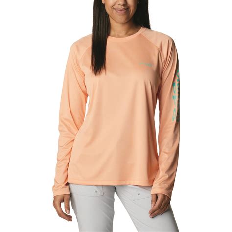 Columbia Women's Anytime Stretch Hooded Long Sleeve Shirt - 721219, Shirts & Tops at Sportsman's ...