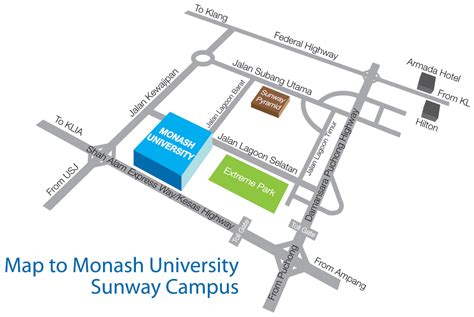 Sunway University Map - MosOp