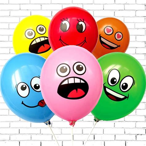 Emoji Balloons | Emoji balloon, Balloons, Yellow balloons