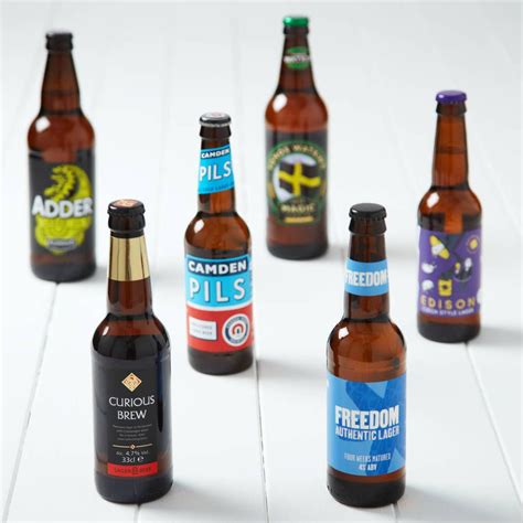 British Craft Lager Six Pack Gift By Best of British Beer | Craft beer uk, British beer, Lager