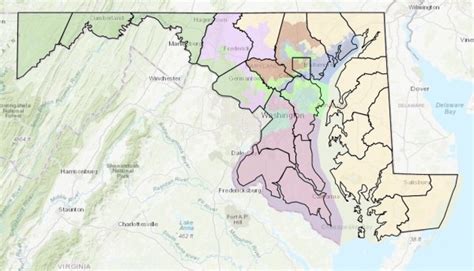 Maryland redistricting groups drawing new congressional maps