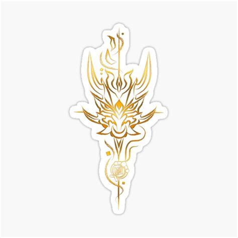 " Arataki Itto Genshin Impact (black)" Sticker for Sale by LokittyLevi | Redbubble