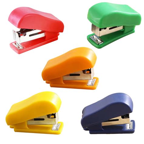 Mini Office Stapler with 10# Staple Small Hand Stapler Never Jam Office Supplies - Walmart.com