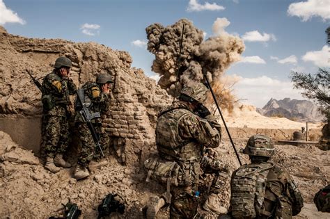 U.S. Troops Leave Afghan Outposts, Still Facing Fire - The New York Times