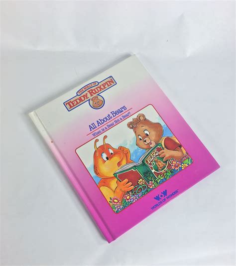 Teddy Ruxpin Vintage book circa 1985. FIRST EDITION All About | Etsy ...