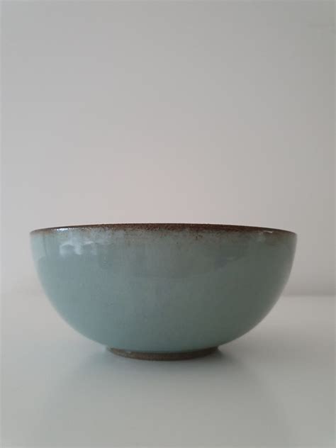Handmade Ceramic Bowl Set of 2 Turquoise Pottery Soup Bowl | Etsy