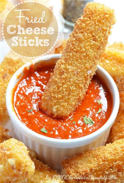 Fried Cheese Sticks Finger Food Appetizers, Appetizer Snacks, Finger Foods, Fried Cheese Sticks ...