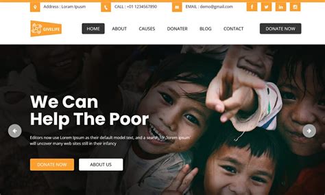 12+ Best Free NGO Website Templates 2023 – CSS Author