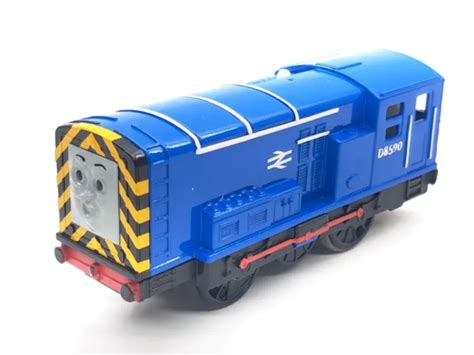 THOMAS AND FRIENDS Trackmaster Blue Diesel D8590 2009 Mattel Custom £54.71 - PicClick UK