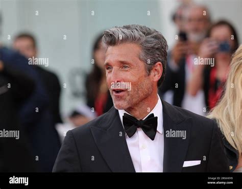 Patrick Dempsey red carpet Ferrari Venice 2023 Stock Photo - Alamy