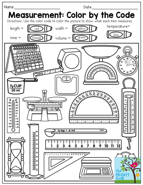 First Grade Measurement Worksheet