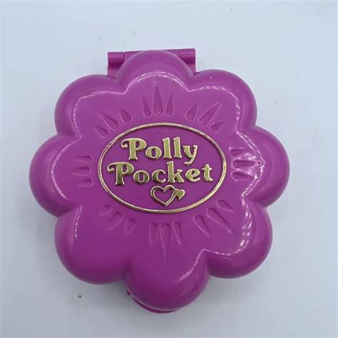 1990 POLLY POCKET Vintage Secret Garden Surprise Bluebird Toys Compact ...