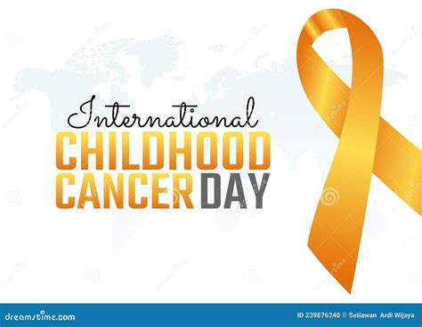 Vector Graphic of International Childhood Cancer Day Stock Vector ...