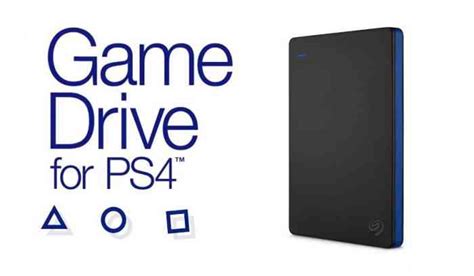 Licensed PlayStation 4 Seagate 2TB and 4TB Game Drives Get Price Drop ...