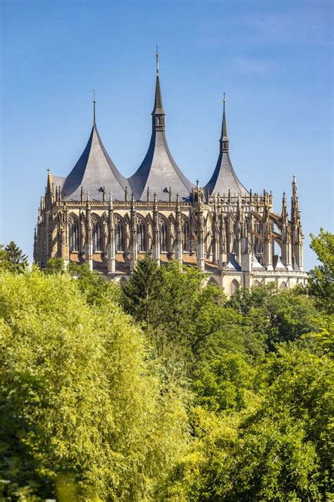 Kutna Hora. St Barbara Cathedral, Unesco Site, Czech Republic Stock ...