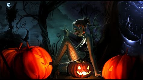 Scary Animated Halloween Wallpaper - WallpaperSafari