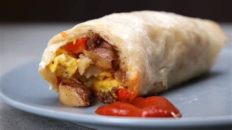 Frozen Breakfast Burritos - CookeryShow.com