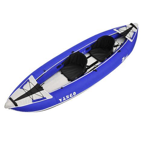 Zpro Tango 2 man Inflatable Kayak Blue | King of Watersports