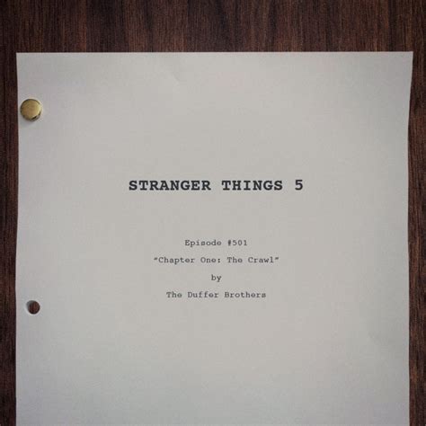 'Stranger Things' Season 5 Episode 1 Details Revealed