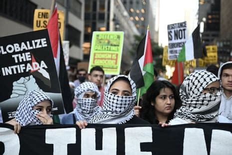 ‘Free Palestine’: thousands of protesters take to streets in New York ...