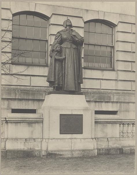 Statue of Anne Hutchinson, Boston, State House - Digital Commonwealth