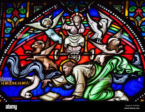 Ezekiel cherubim painting hi-res stock photography and images - Alamy