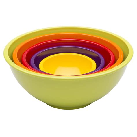 Colorways Mixing Bowls by Zak Designs | Mixing bowls set, Plastic ...