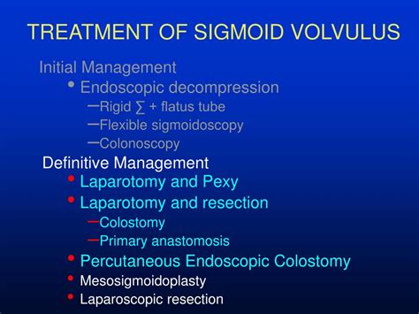 PPT - SURGERY FOR VOLVULUS Who and When? PowerPoint Presentation, free ...