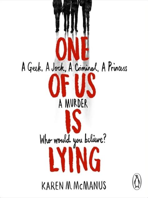 One of Us Is Lying Audiobook - Karen Mcmanus - Listening Books