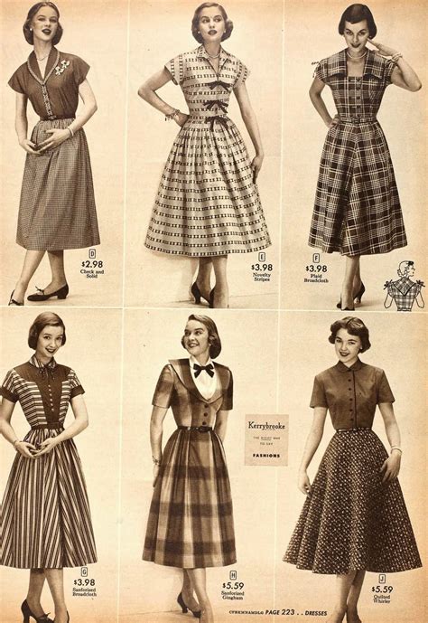 Snapped Garters: 1952 Fashions From Sears!