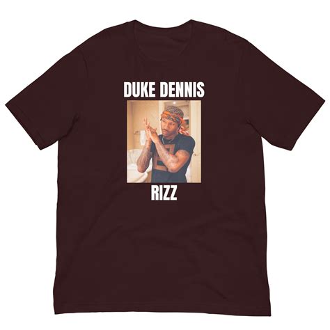 Duke Dennis Shirt, Rizz Shirt, Duke Dennis Rizz Shirt, AMP Shirt, Kai Centat Shirt, Funny Meme ...